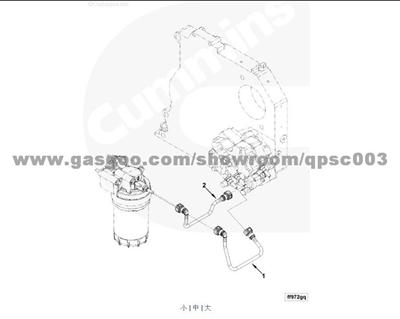 4930058 Tube, Fuel Supply CUMMINS IS4BE