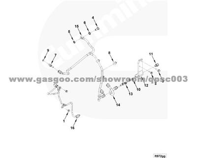 3900629 Screw, Hex Flange Head Cap CUMMINS IS4BE