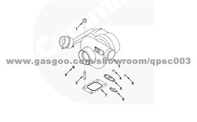 3929777 Nut, Hexagon Flange CUMMINS IS4BE