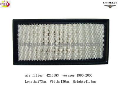 Auto Air Filter 4213583 Chrysler Voyager 1996-2000