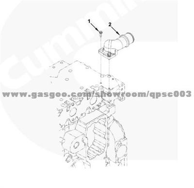 3901865 Screw, Hex Flange Head Cap Cummins IS4BE