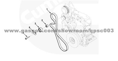 4892351 Belt, V Ribbed CUMMINS IS4BE