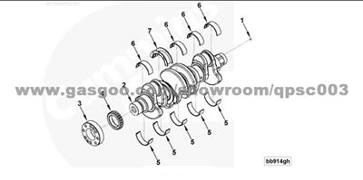 3904483 Dowel, Pin CUMMINS ISF2.8