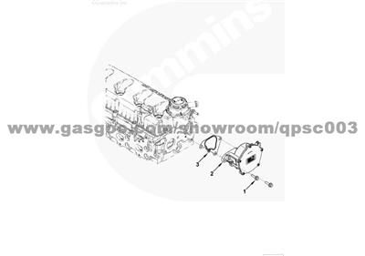 4990384 Plate, Clamping CUMMINS ISF2,8
