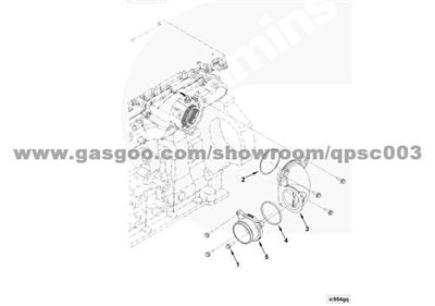 3901865 Screw, Hex Flange Head Cap CUMMINS ISF2.8