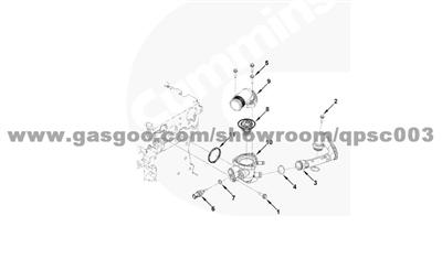 3900631 Screw, Hex Flange Head Cap CUMMINS ISF2.8