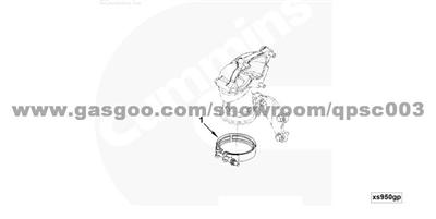 3903652 Clamp, V Band CUMMINS ISF2.8