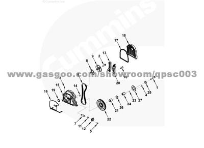 3093940 Screw, Hex Flange Head Cap CUMMINS ISF3.8