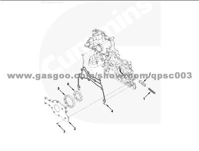 4990816 Spring, Compression CUMMINS ISF3.8