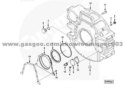 3678873 Plug, Threaded CUMMINS 6CT8.3