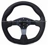 Momo 350mm Leather Steering Wheel With Black Stitching