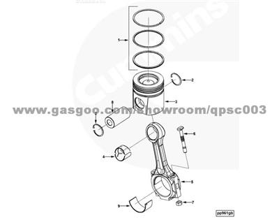 3802474 Kit, Engine Piston CUMMINS 6CT8.3