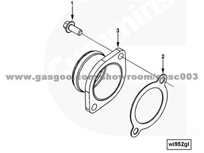 3900630 Screw, Hex Flange Head Cap CUMMINS 6CT8.3