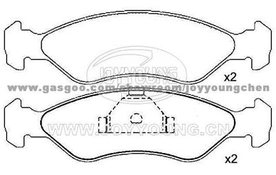 SUZUKI Brake Pad JD-26-0310