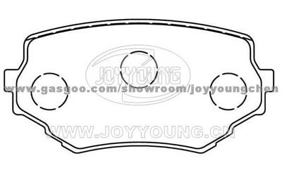 SUZUKI Brake Pad JD-26-0904