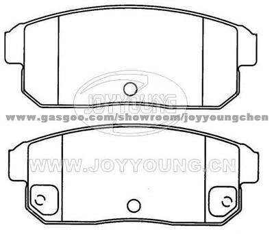 MAZDA SUZUKI Brake Pad JD-16-1093