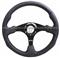 Momo Nero Black 350mm Leather + Suede Steering Wheel