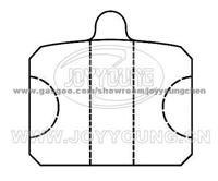 SKODA Brake Pad JD-25-0703