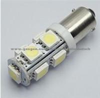 9 LED 5050 SMD BA9S Indicator/Width Light