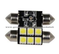 6 LED DA36 Canbus Auto License Plate Light