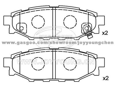 SUBARU Brake Pad JD-24-1406