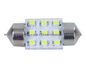 9 LED DA31 Car Auto Vehicle License Plate Light