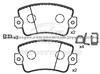 RENAULT Brake Pad JD-23-0272