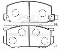 RENAULT,SUBARU Brake Pad JD-23-0585