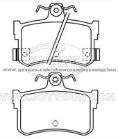 ROVER Brake Pad JD-38-0797