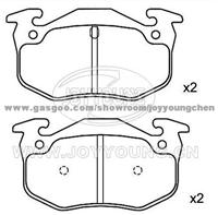 RENAULT Brake Pad JD-23-0766