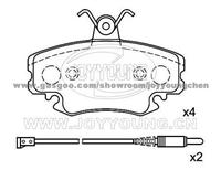 RENAULT Brake Pad JD-23-0795