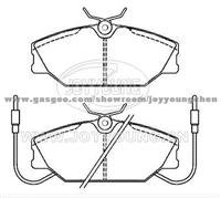 RENAULT Brake Pad JD-23-0654