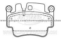 PORSCHE Brake Pad JD-37-1065