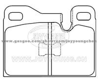 PORSCHE Brake Pad JD-37-1063