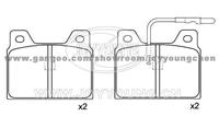 PEUGEOT Brake Pad JD-22-0512