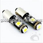 T10 BA9S H6W 3SMD Canbus led bulbs