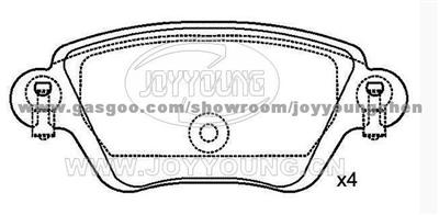 RENAULT Brake Pad JD-23-1377