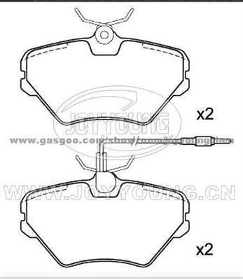 RENAULT Brake Pad JD-23-0811