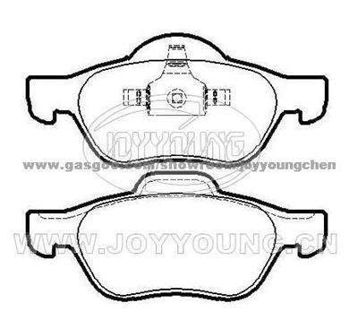 RENAULT Brake Pad JD-23-0955