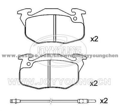 RENAULT Brake Pad JD-23-0705