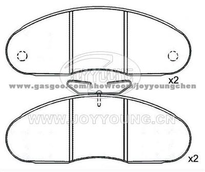 RENAULT Brake Pad JD-23-0315