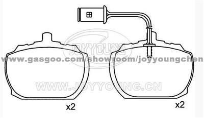 ROVER Brake Pad JD-38-0600