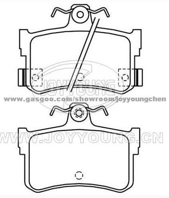 ROVER Brake Pad JD-38-0797