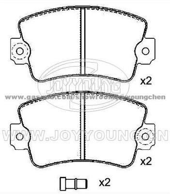 RENAULT Brake Pad JD-23-0556