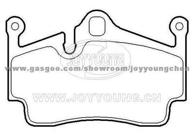 PORSCHE Brake Pad JD-37-1928