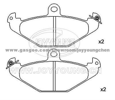 OPEL,VAUXHALL Brake Pad JD-21-0929