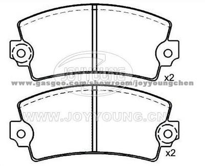 PEUGEOT Brake Pad JD-22-0502