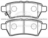 NISSAN Brake Pad JD-20-1643