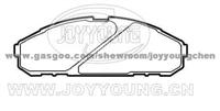 NISSAN Brake Pad JD-20-1902