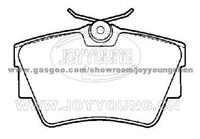 NISSAN,OPEL,RENAULT Brake Pad JD-20-0141